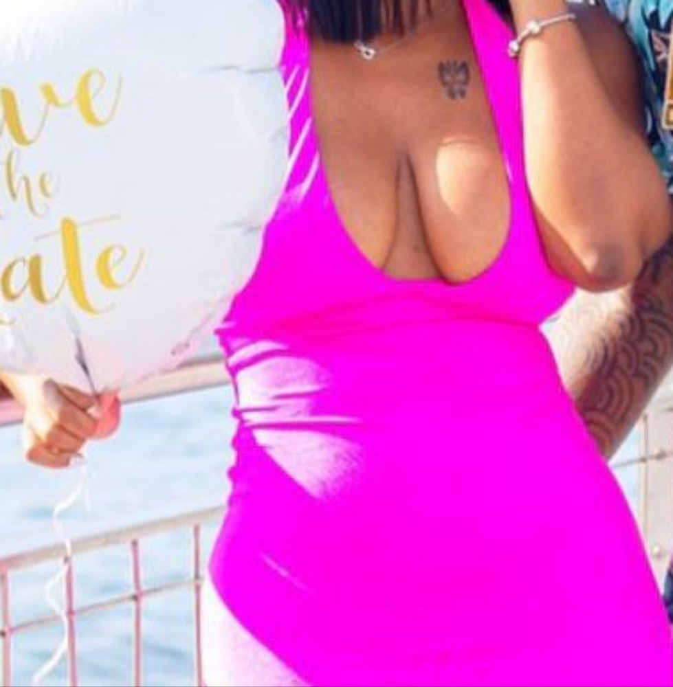 Fashion Nova Women Pink Halter Gown for Prom Or Any Event Size Small Pre-owned